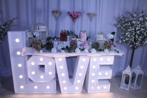 Wedding Products-Giant Letter Candy Table