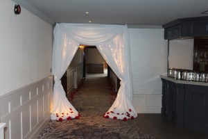 Wedding Products-Fairy Light Door Drape With Swag