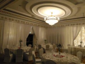 Wedding Draping, Powerscourt Hotel, Enniskerry, County Wicklow-Wedding Draping in Powerscourt Hotel, Enniskerry, County Wicklow